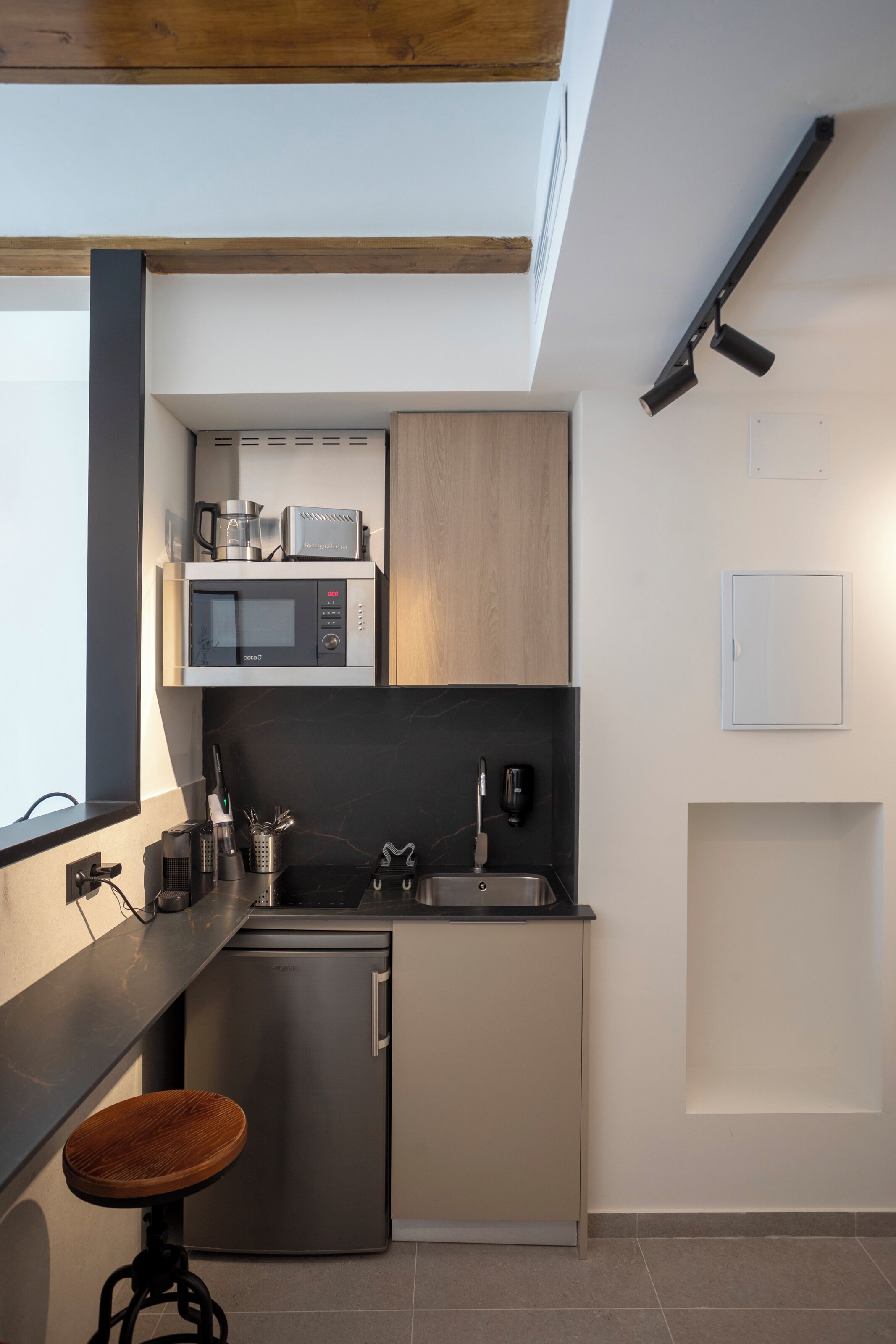 Standaard appartement, uitzicht op de stad | Privékeuken