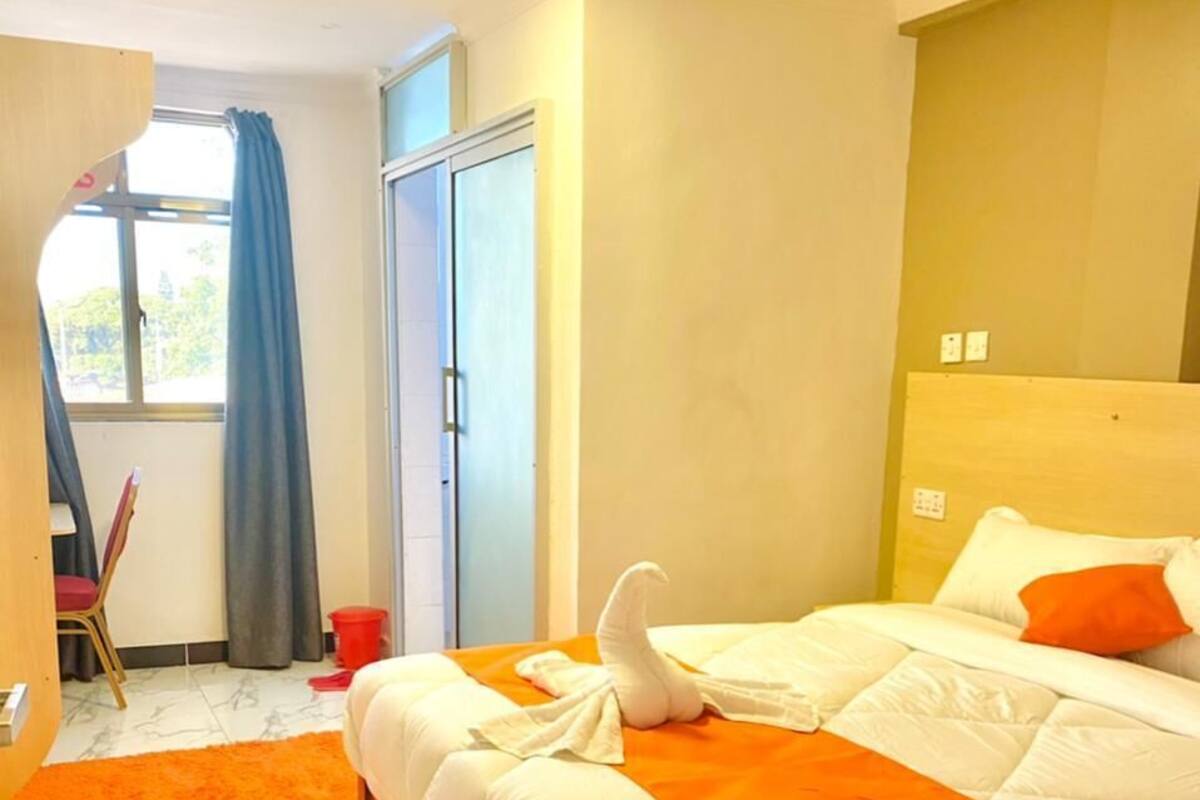 Standard Double Room, Lake View | Desk, laptop workspace, iron/ironing board (on request)