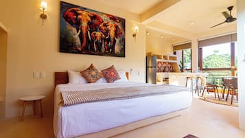 Wifi gratis y ropa de cama