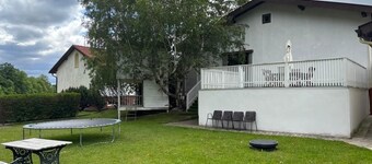 Family house on the Rax with garden, tree house & trampoline (8 pers.)