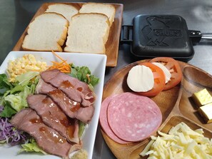 Breakfast meal - North Glamper Furano (Kamifurano)