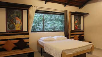 Comfort-Ferienhaus, Balkon, Hügelblick