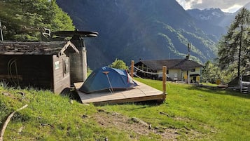 Enceinte de lâhĂ©bergement