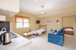 Appartement, vue jardin