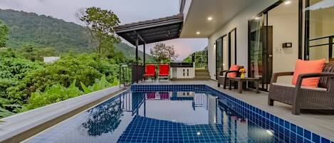 Villa, 3 Bedrooms, Private Pool, Mountain View | Pool | Outdoor pool