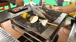 Opções para refeição ao ar livre