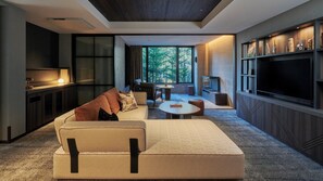 Living area - Fufu Kyu-karuizawa Restful Forest (Karuizawa)