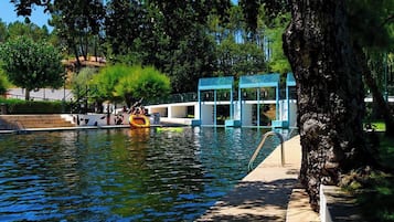 Ferienhaus, 2 Schlafzimmer, Balkon | Pool