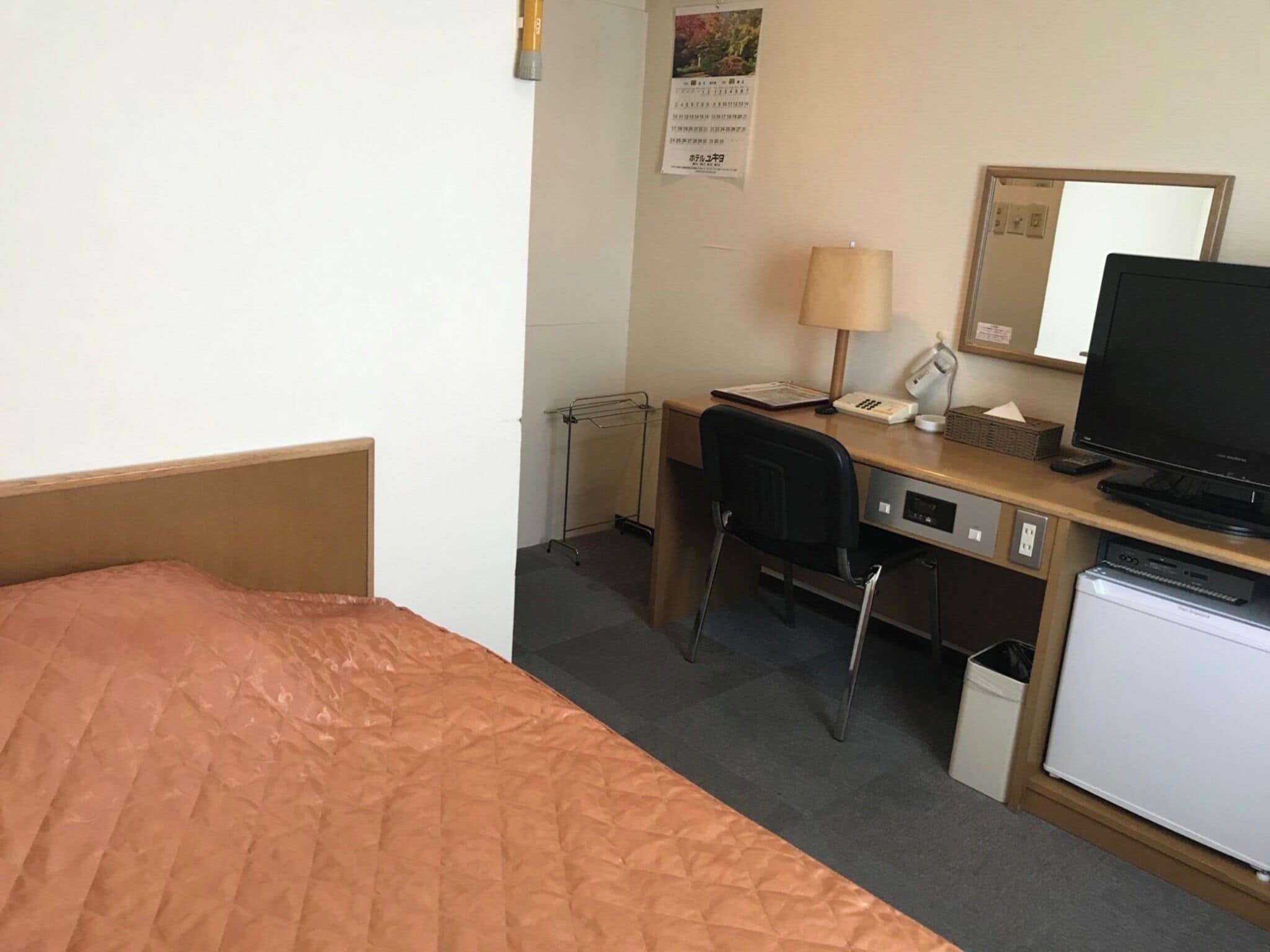 Desk, iron/ironing board