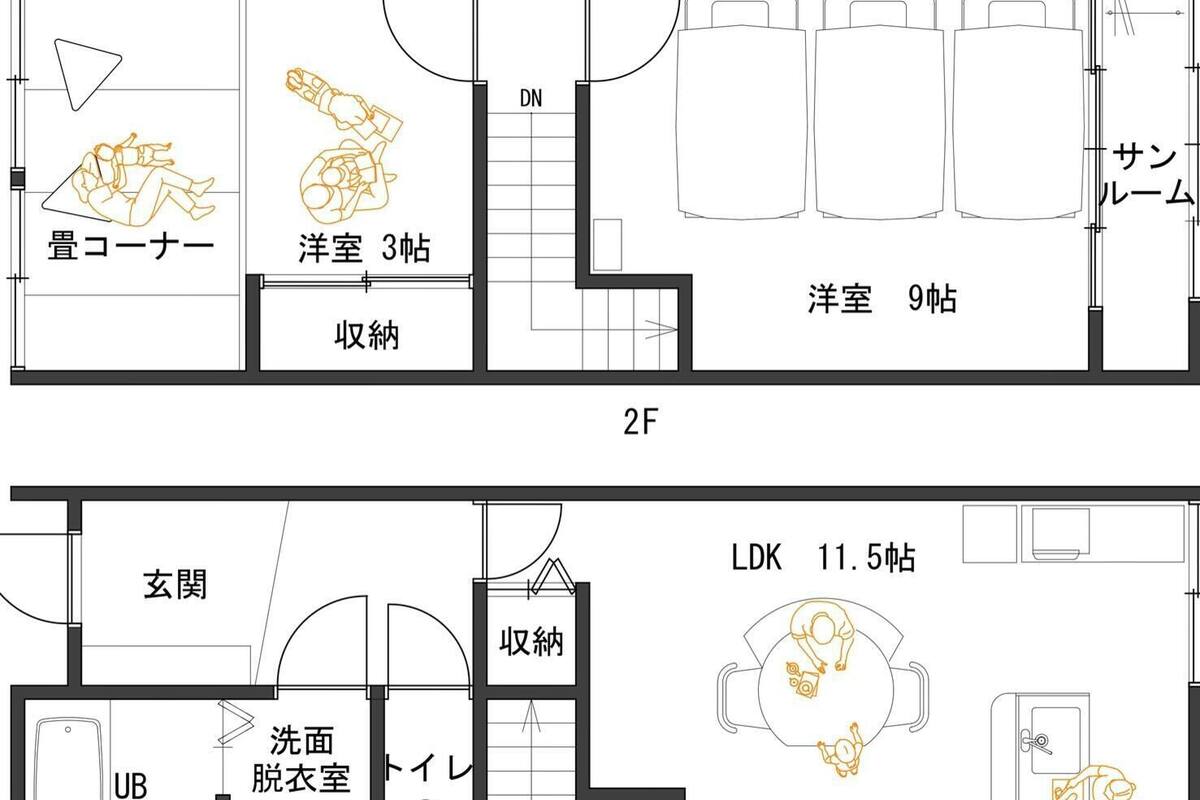ผังชั้นอาคาร