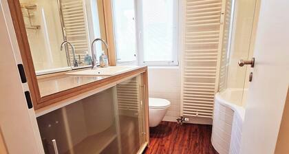 Vacation apartment in Travemünde with a view of the Baltic Sea. Dogs allowed. Large roof terrace,