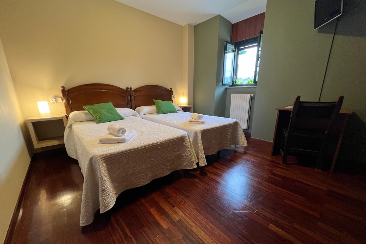 Twin Room, Garden View