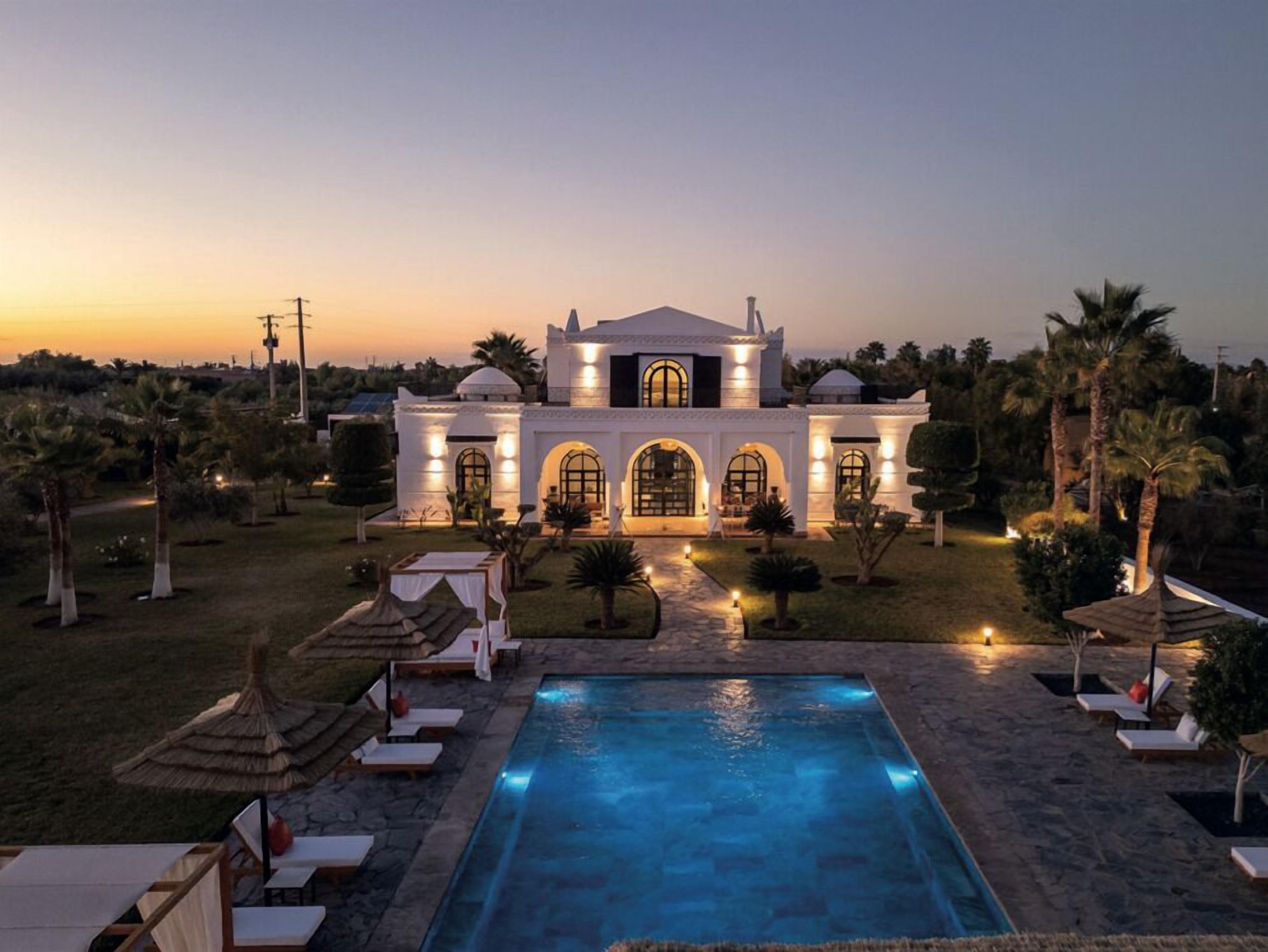 Fassade der Unterkunft