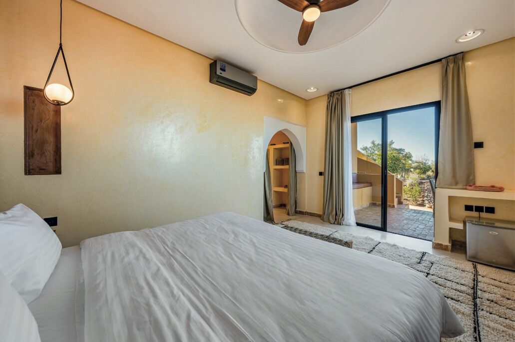 Premium bedding, free minibar items, in-room safe, laptop workspace