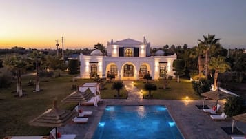 Majoituspaikan julkisivu