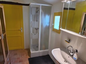 Een haardroger, een bidet