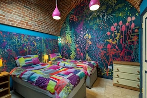 Chambre Supérieure Double ou avec lits jumeaux, animaux de compagnie acceptés | Décoration personnalisée, ameublement personnalisé