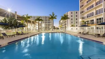 Seasonal outdoor pool