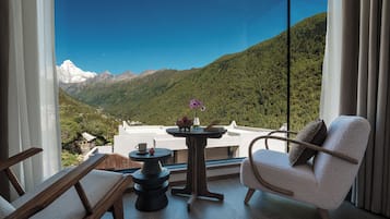 Elite-Doppelzimmer, Bergblick | Ausblick vom Zimmer