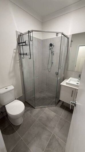 Shower, hair dryer
