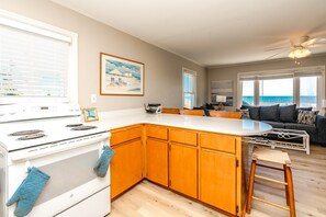 Fridge, microwave, oven, dishwasher - Wynn's Way- 4BR, Dog Friendly, Ocean Views (Surf City)