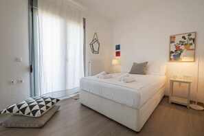2 bedrooms, iron/ironing board, WiFi, bed sheets - Melia Mare Seaview Apartment by Rentals Pro - Fourka Halkidiki (Fourka)