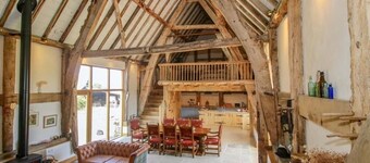 Luxury historic barn near Ludlow