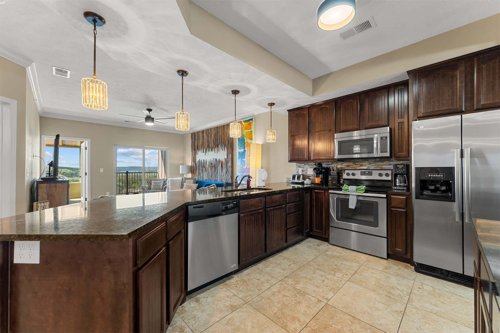 Condo, Multiple Beds, Balcony (The Royal Overlook) | Private kitchen