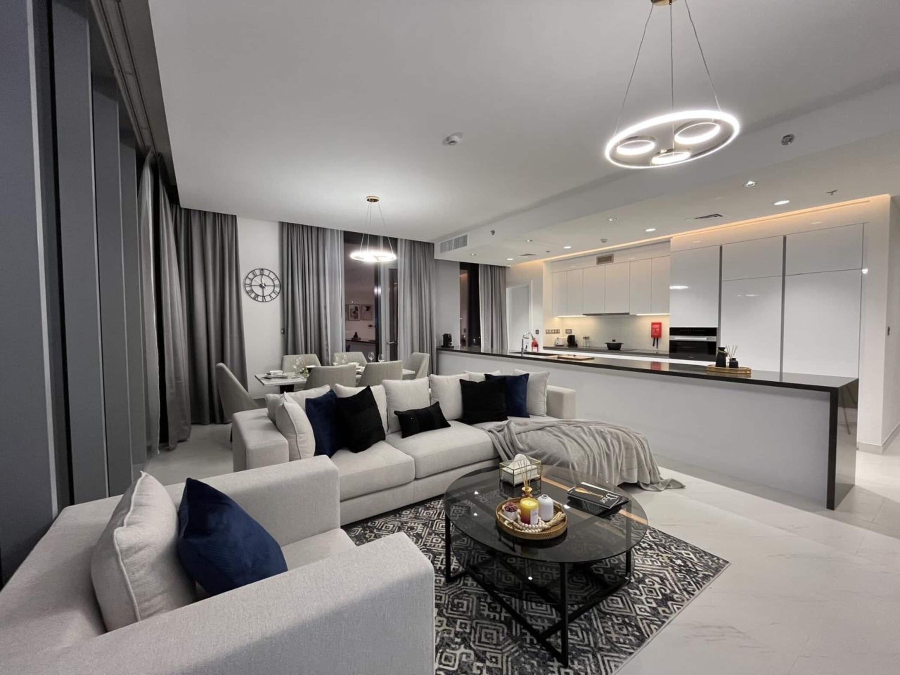 Deluxe Apartment, 3 Bedrooms, Non Smoking | Ruang tamu