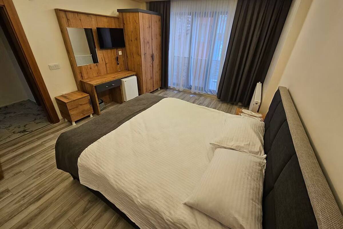 Familieværelse til 4 personer - byudsigt