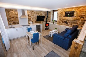 Living area - Vrbo Property (Muxia)