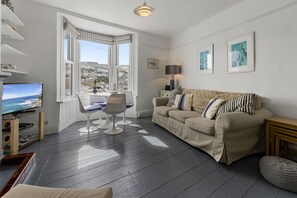 Smart TV - Limpet Cottage is a quirky, character-filled, dog-friendly home in Brixham (Brixham)