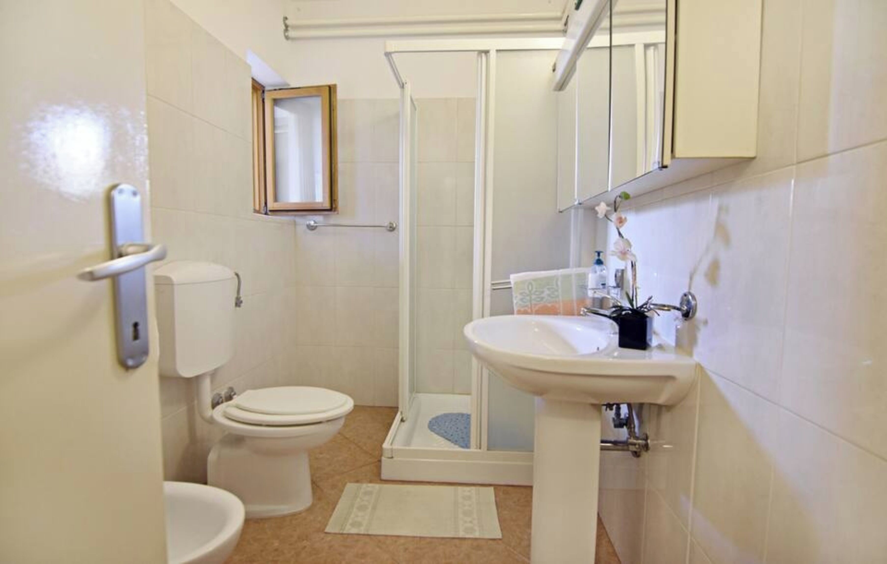 Appartement, 1 chambre, balcon, vue sur le jardin | Salle de bain
