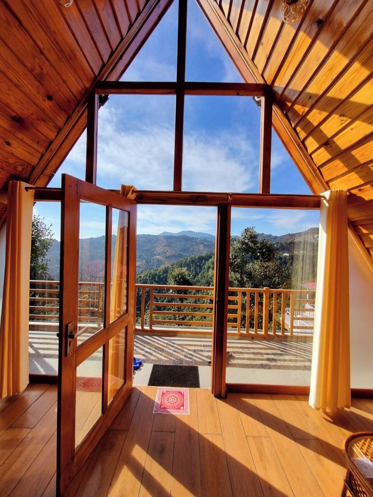 Family Quadruple Room, Balcony, Mountain View | View from room