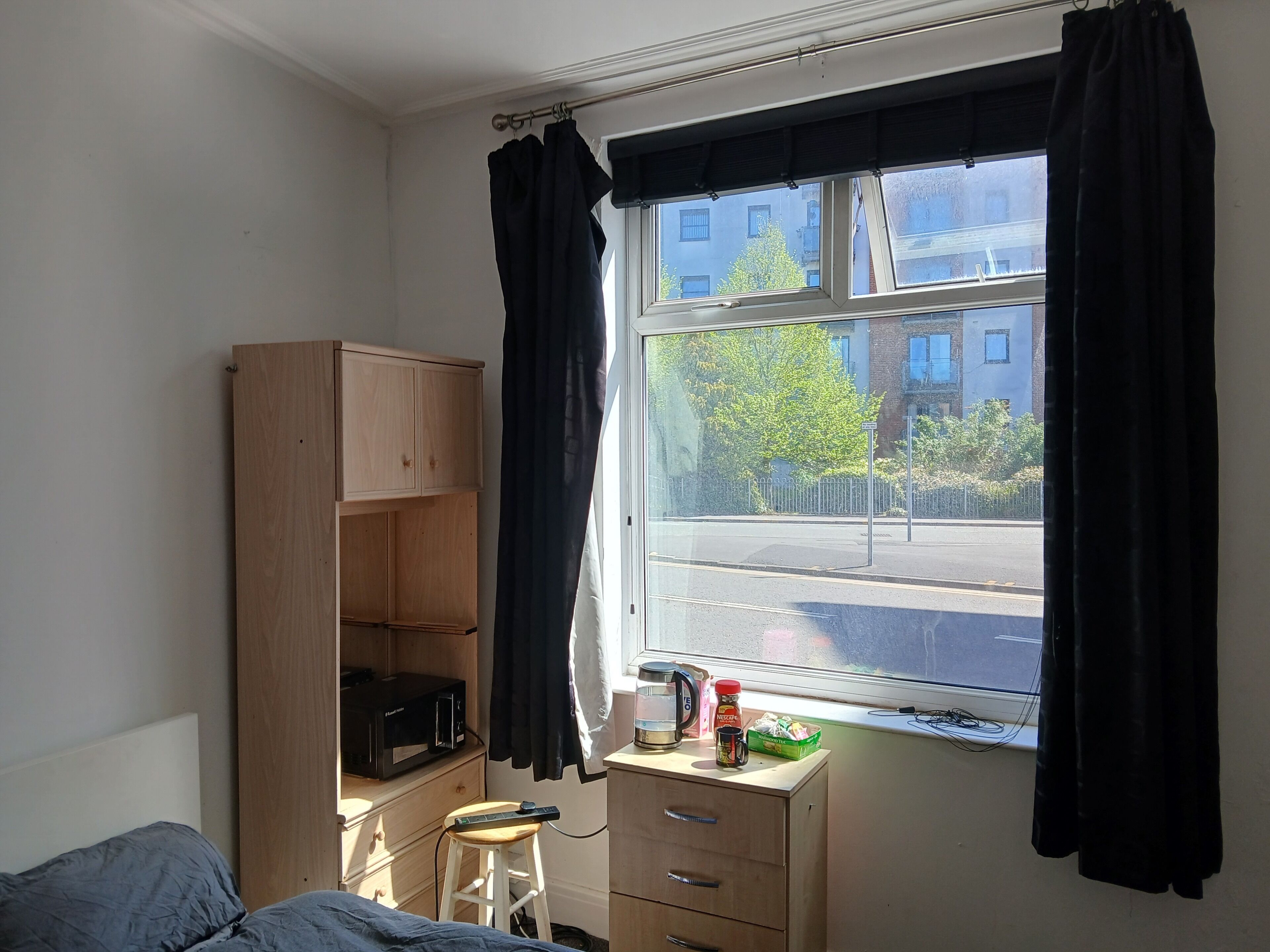 Doppelzimmer, Blick auf den Innenhof