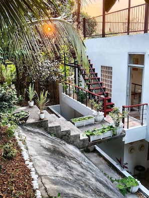 Ferienhaus, 4 Schlafzimmer, Raucher, Balkon | Garten