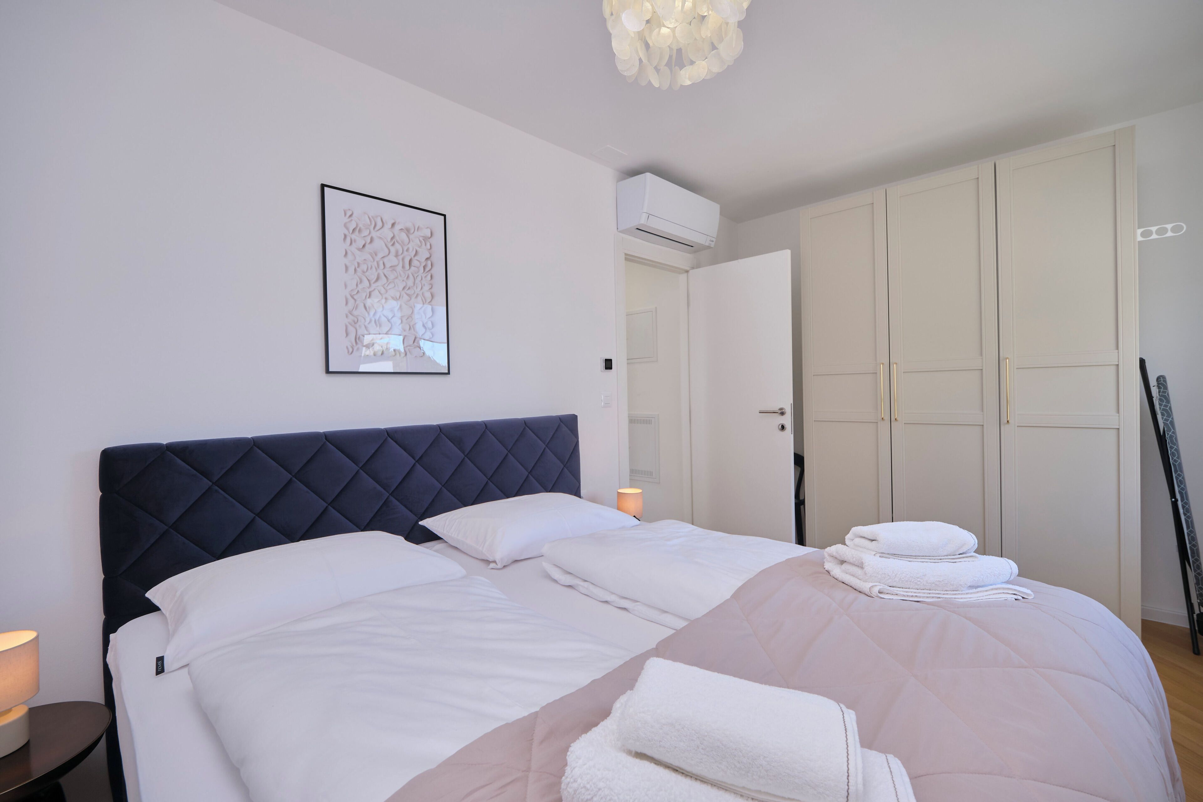 2 Schlafzimmer, Bügeleisen/Bügelbrett, kostenloses WLAN, Bettwäsche