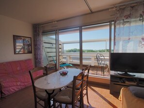 TV - Charming studio, terrace, parking - 4 guests (Le Grau-du-Roi)