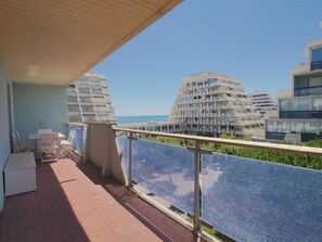 Property grounds - Sea view apartment, AC, parking - 6 guests (La Grande-Motte)