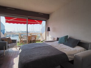 Wheelchair access - Studio with parking, port view - 2 guests (La Grande-Motte)
