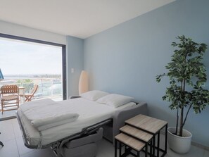 2 bedrooms, WiFi - T3 apartment, AC & sea view - 6 guests (La Grande-Motte)