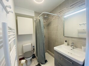 Bathroom - Studio cabin near beach - 5 guests (La Grande-Motte)