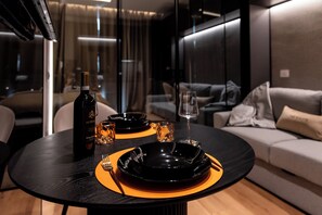 Apartment | Living area | 50-inch Smart TV with cable channels - VivimiHome- The B Suite (Milan)
