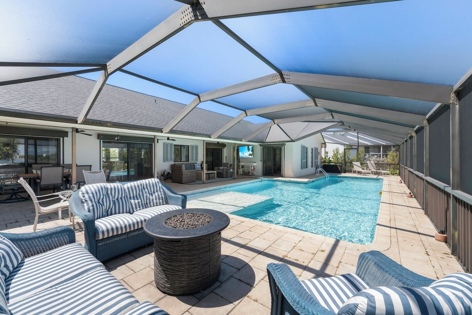 Piscine chauffée