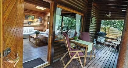 Das Heide Block Haus â Maison en bois Ă©lĂ©gante au cĆur de la nature