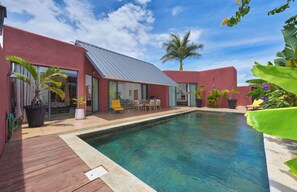 Pool - Villa Coco Chic- Private pool - Tropical garden (Pointe aux Piments)