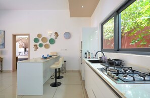 Private kitchen - Villa Coco Chic- Private pool - Tropical garden (Pointe aux Piments)