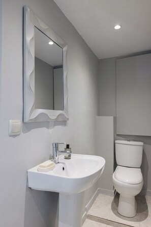 Hair dryer, towels, soap, toilet paper - Spacious villa with beautiful large garden (NEA MOUDANIA)