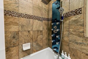 Shower, hair dryer, towels - Lake Views, Boat Dock & Beach: Tahoe Keys #214 (South Lake Tahoe)