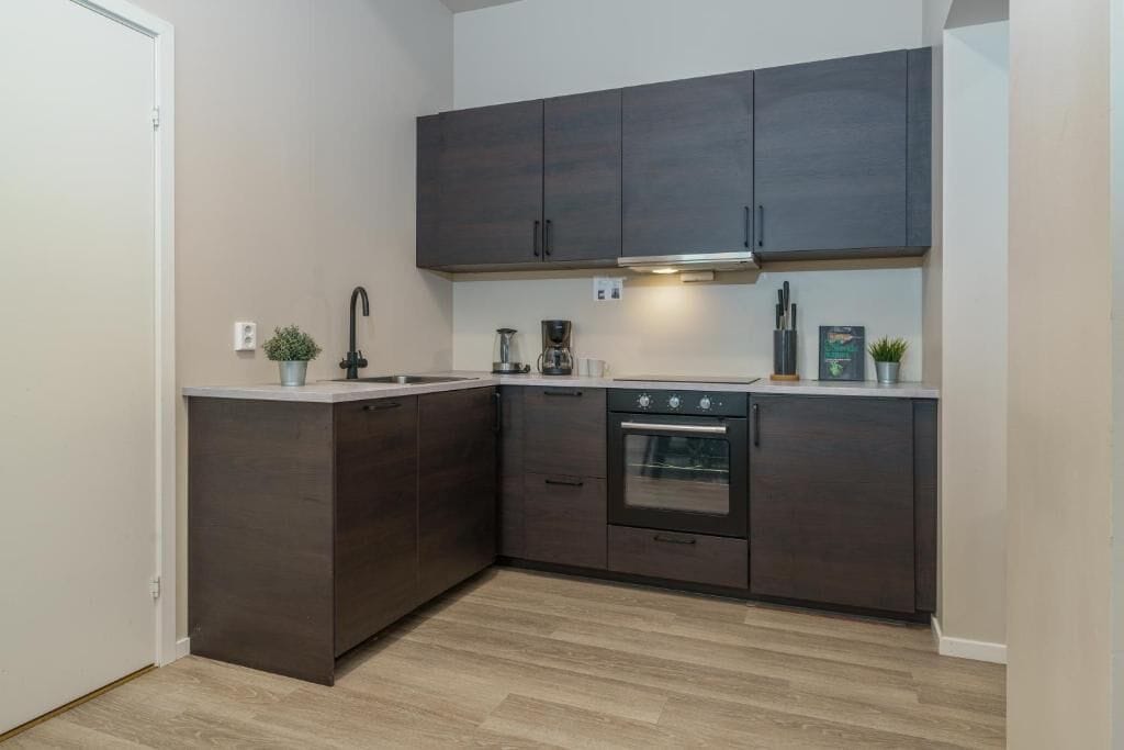 Standard-Doppelzimmer | Eigene Küche | Mini-Kühlschrank, Ofen, Herdplatte, Geschirrspüler